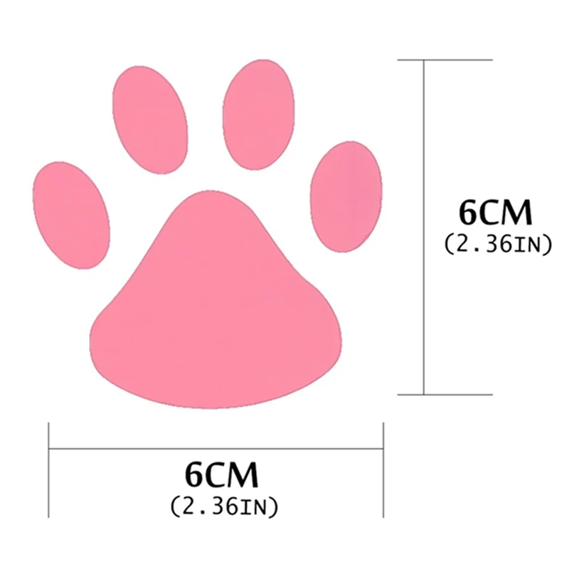 4 шт/постельные простыни модный дизайн наклейка на автомобиль в виде лапы