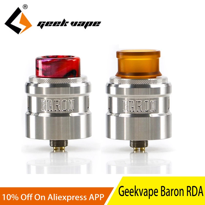 2 шт Geekvape Baron Squonk RDA многофункциональная система воздушного потока 24 мм vs DROP