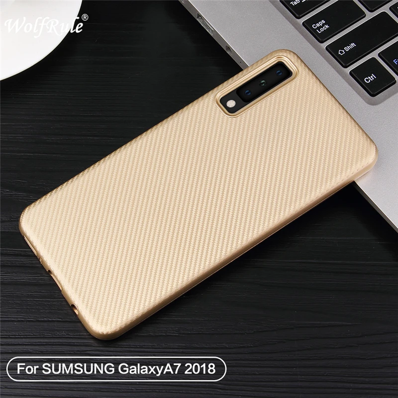 For Capa Samsung Galaxy A7 2018 Case Soft Silicone Rubber Phone Cover |