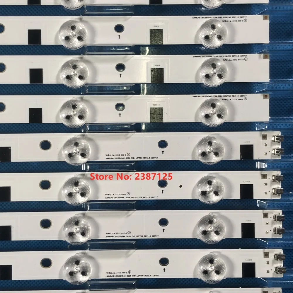 Светодиодный Подсветка полосы для Samsung 46 дюймов ТВ UA46EH5080R 2012SVS46 3228 FHD L + R D1GE-460SCA-R4