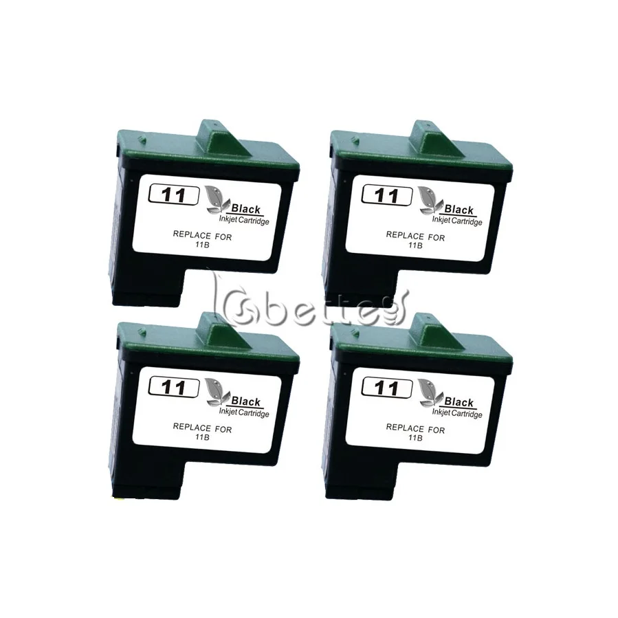 4 упаковки чернильные картриджи для струйного принтера Lenovo 11B 2200 2210 3200 3210 3300 3310 M620E