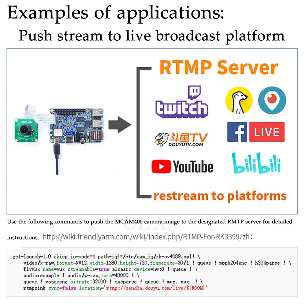 1080P HDR MIPI камера-MCAM400 поддержка NanoPC-T4 NanoPi-M4/NEO4 ИК-фильтр/o ИК-фильтр