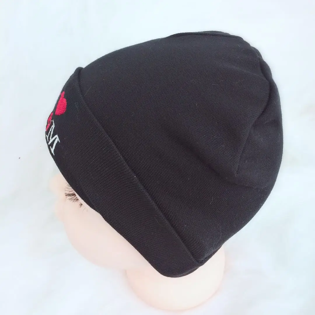 Baby Hat Newborn infant Cotton Skullies I Love mama Caps Hats For Girl boy Knitted Beanies Cap gorro 6 to 12 months | Детская одежда и