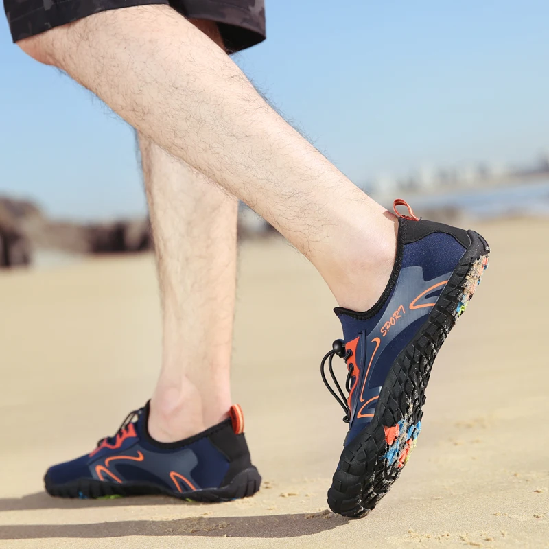 

Shoes Women Men Summer Beach Sandals Outdoors Multi-function Five-finger Aqua Shoes Barefoot Swimming Socks Tenis Water Shoes