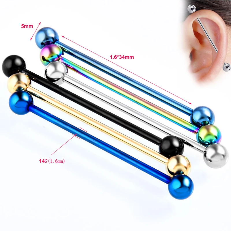 2 шт./лот настоящая нержавеющая сталь длинная Промышленная Прямая штанга для