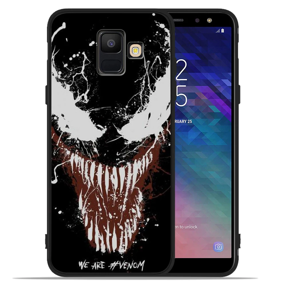 20 Чехол Marvel, Железный человек, яд, Дэдпул, Человек-паук, для samsung Galaxy A750 A9 A6 A7 A8 Plus A3 A5 A7, оболочка - Цвет: 20