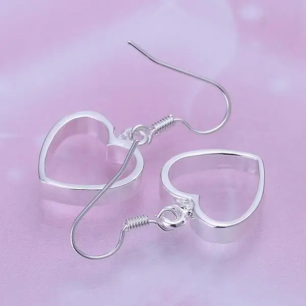 E047 Оптовая Продажа Модные с серебряным покрытием Jewelry Серьги падения мотаться
