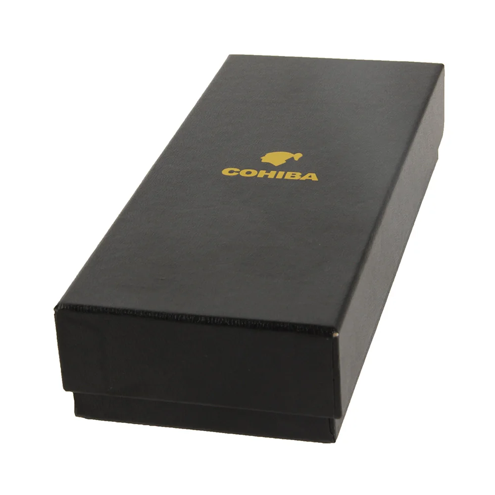 COHIBA кофе натуральная кожа кедр выстроились сигары Дорожный Чехол держатель 3 шт. |