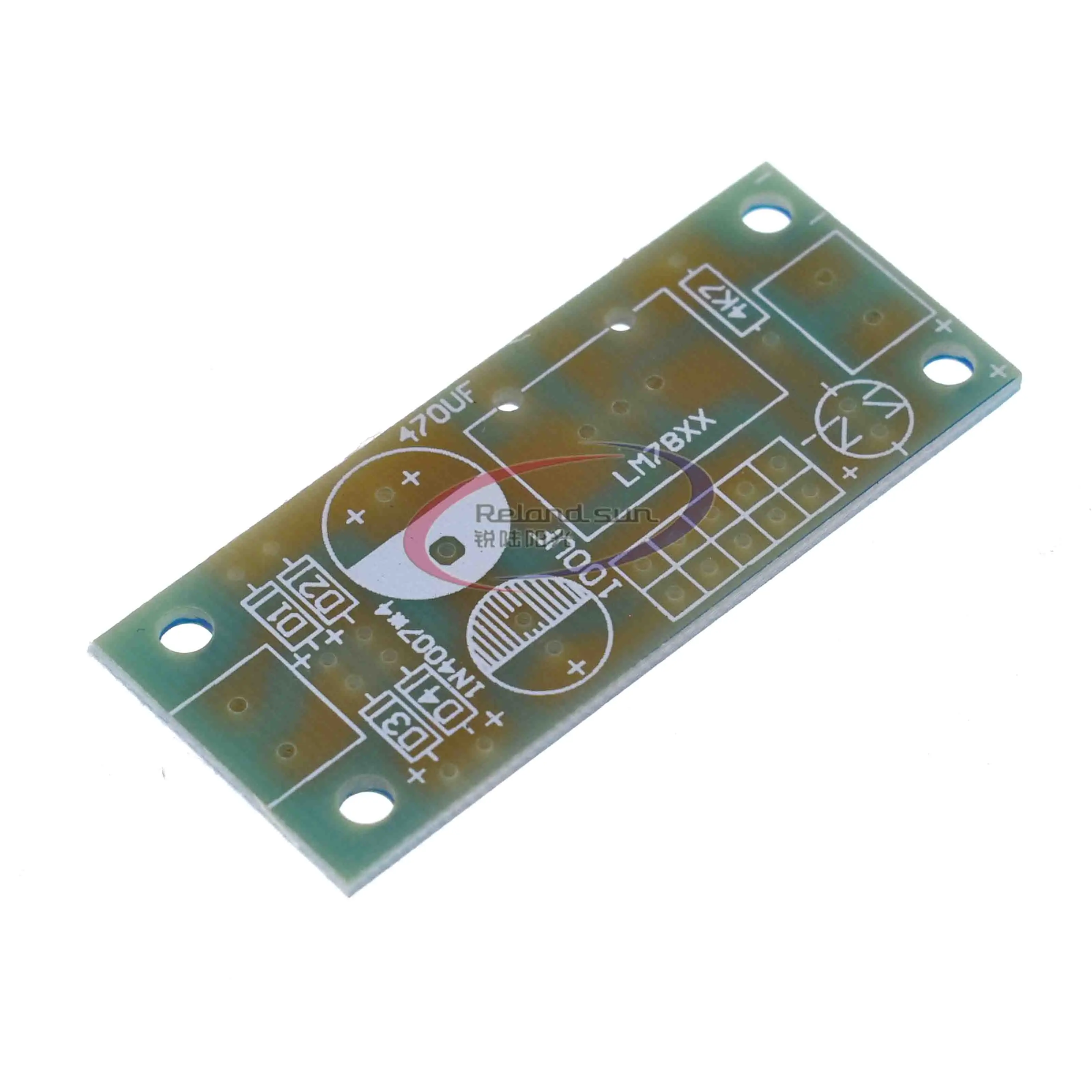 5 шт. LM78XX LM7805 LM7812 L78XX печатная плата регулятор фиксированного напряжения прототип печатной платы Быстрая отправка
