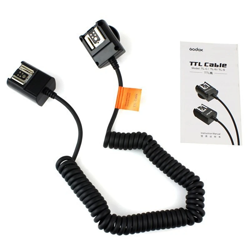 Godox совершенно новый TL C 3M от камеры Вспышка Speedlite TTL шнур для обуви Canon|ttl cord|flash cordcord