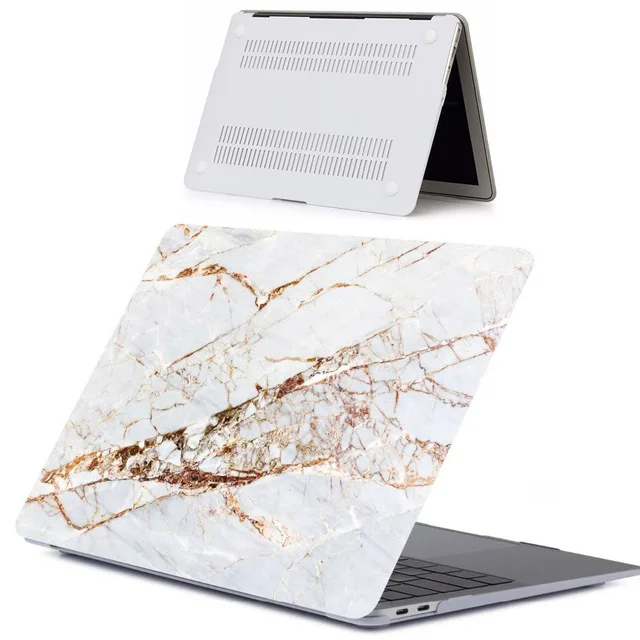 DLS-21 Популярный чехол для ноутбука с мраморным узором для Apple Macbook Pro retina Air 11 12 13 15, для Mac new Air/pro 13 дюймов A1932 A1708 - Цвет: DLS-21