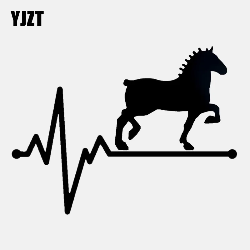 YJZT 14 2 см * 10 5 Черная/Серебристая фотосессия с рисунком лошади спасательной