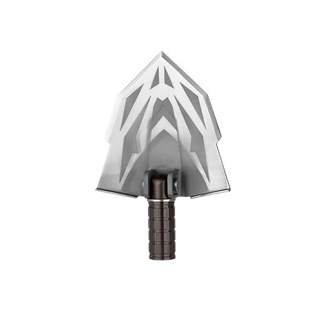 Shovel head 2 Походная палка для кемпинга DIY ручка для самозащиты инструмент аксессуар Лопата дополнительные ручки топор Расширенный инструмент - Цвет: Shovel head 2