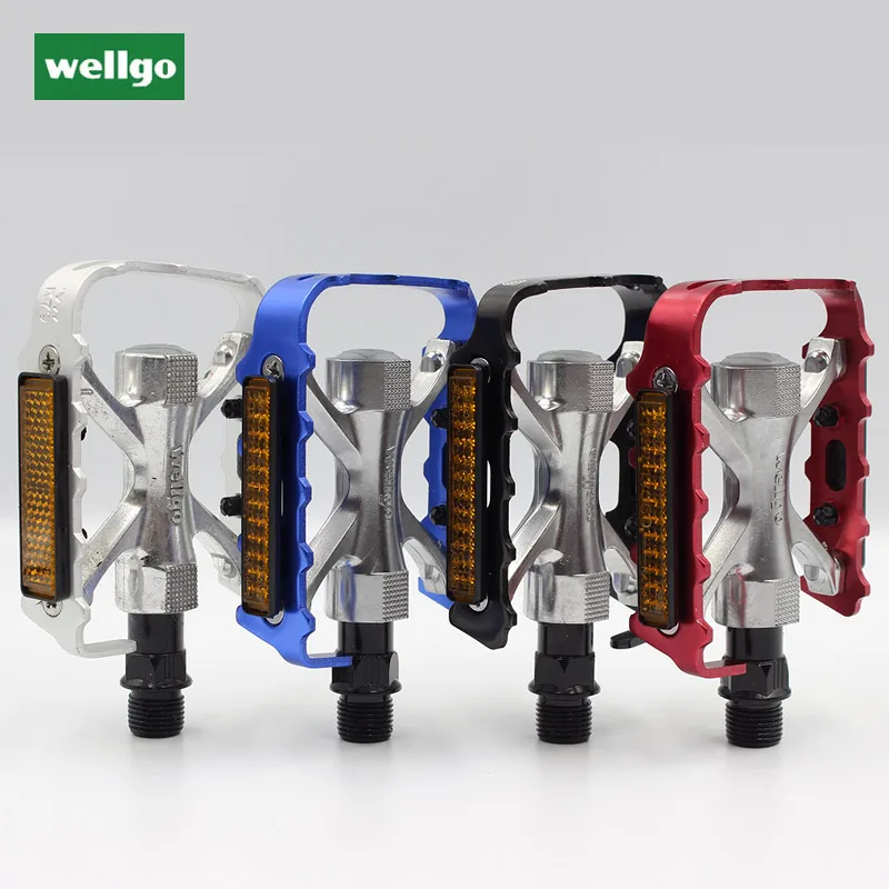 Wellgo M255 Rolamento ультра Leve педали Сверхлегкие mtb горная дорога педали горный велосипед педали велосипедные аксессуары