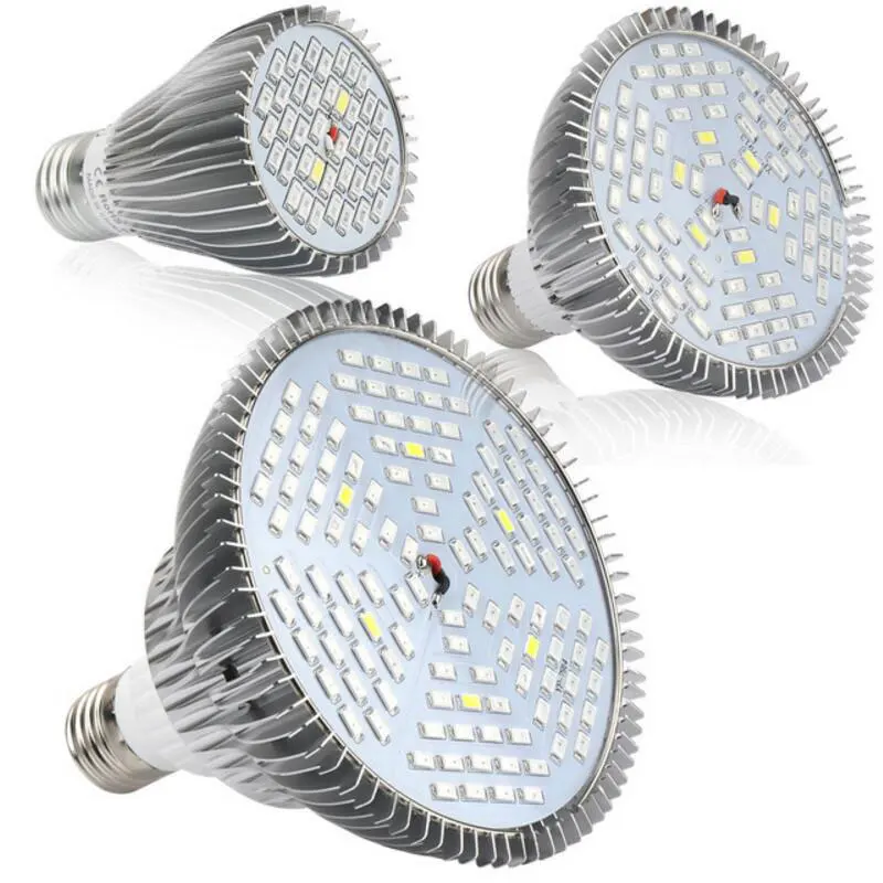Светодиодная фитолампа E27 для выращивания растений Led светильник па полного
