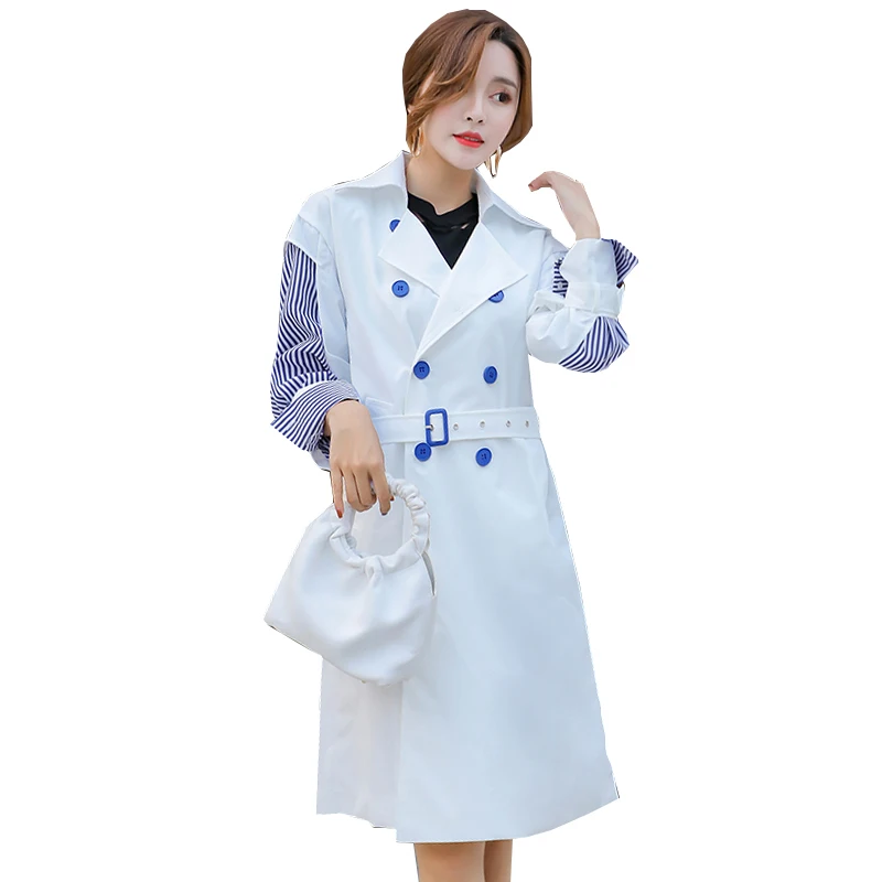 2019 Новая модная женская одежда корейская ветровка для девочек корейское