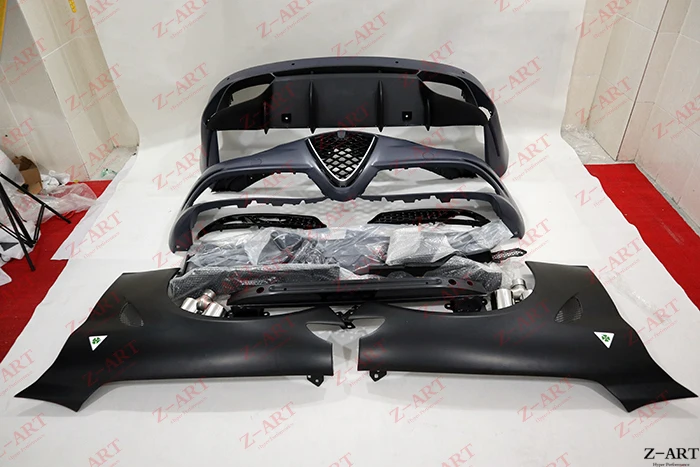 Z ART ГВ тюнинг пакет для Alfa Romeo Giulia PP 2016 2019 Тюнинг Комплект инъекций бампер|kit kits|kit