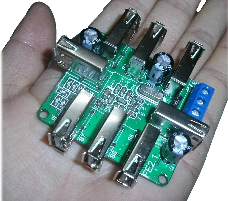 USB2.0 концентратор контроллер передачи данных Drag 7 самостоятельный/шина источник