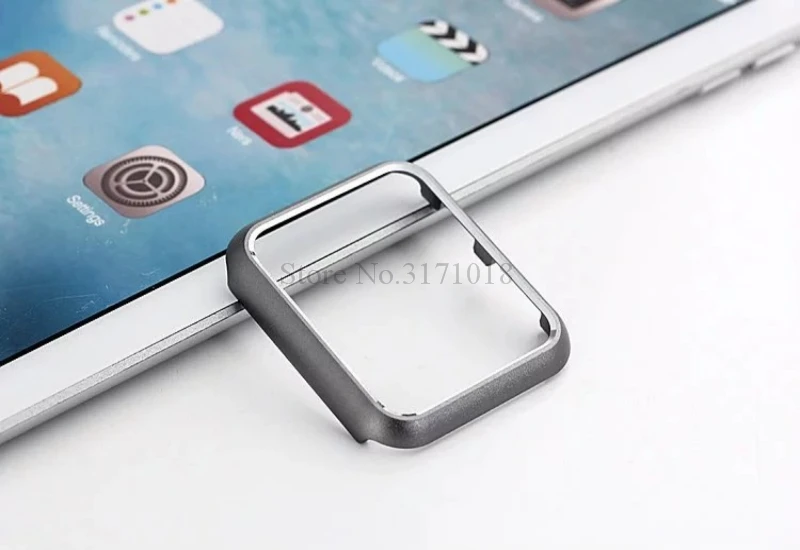 Роскошный чехол для часов с металлической рамкой для Apple Watch 38 мм 42 мм бампер из алюминиевого сплава для iWatch серии 3 2 защитный корпус
