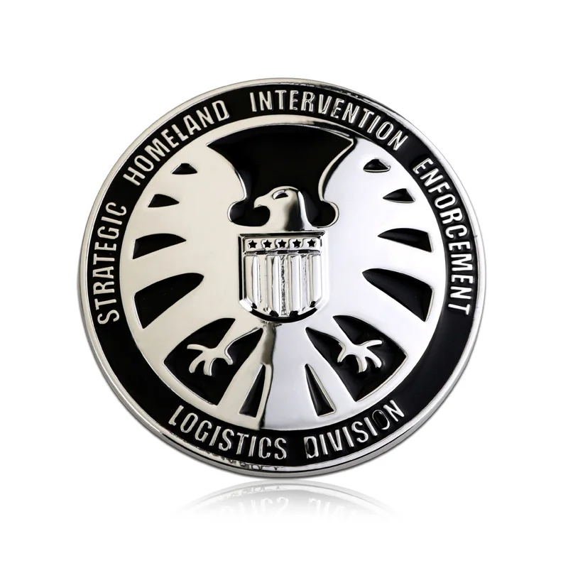 Noizzy агенты щит ястреб значок автомобиля авто наклейка эмблема крышка мотоцикла 3D