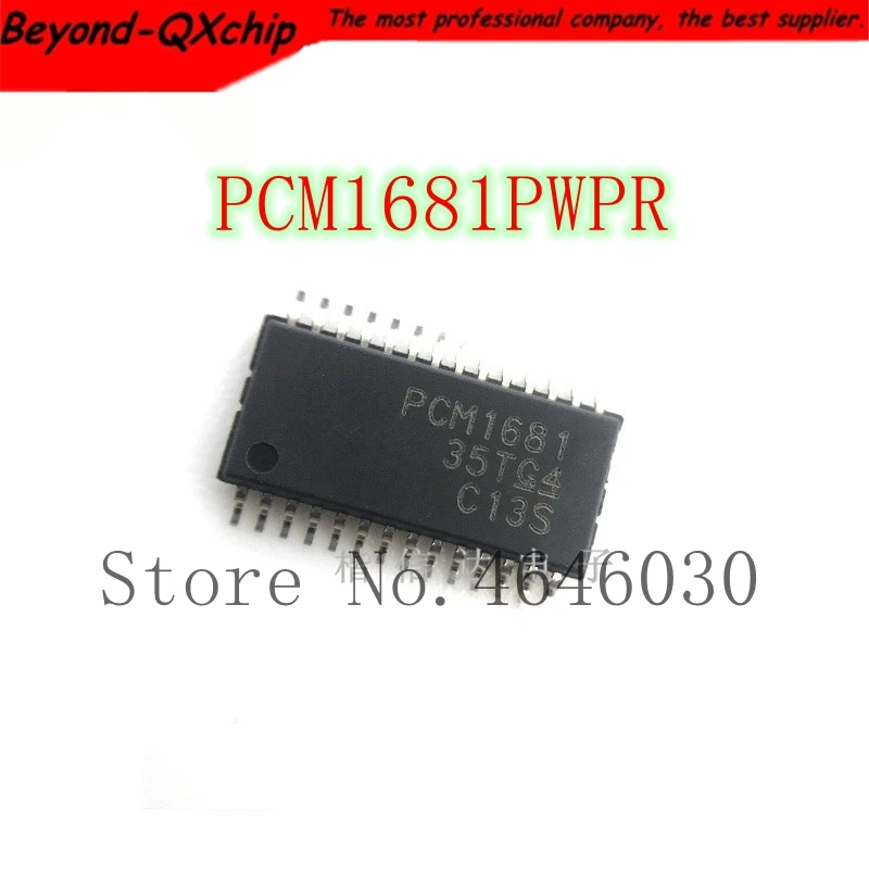 Бесплатная доставка 10 шт./лот PCM1681PWPR PCM1681 DAC 24BIT SER 28tssop новый оригинальный - купить