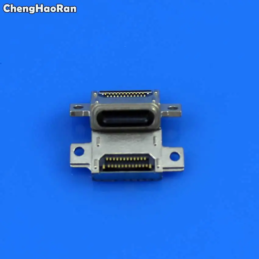 

ChengHaoRan 2pcs Micro USB Charger Connector Charging Port Power Jack For Samsung Galaxy S8 G950 G950F & S8 Plus G955 G955F
