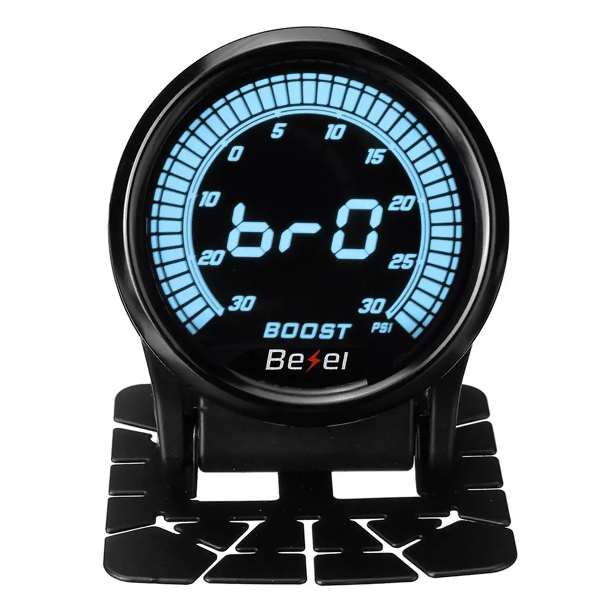 Boost gauge psi " 52 мм Универсальный Автомобильный Автоматический Датчик светодиода Температура масла воды/Pres вольт Tacho Boost PSI/BAR AFR EGT цифровой светодиодный датчик с держателем манометра - Цвет: Boost gauge psi