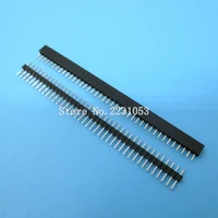 20pcslot 1x40 pin 2 mm single row female male pin header connector