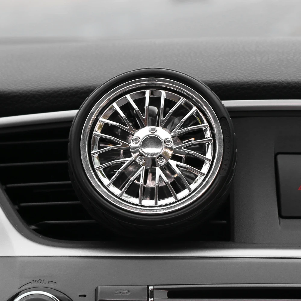 Автомобильный орнамент ABS автомобильный освежитель воздуха на колесиках зажим