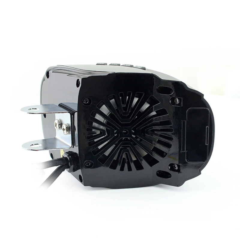 AOVEISE NEW Motorcycle Speakers Waterproof 3 Color Light FM Radio Motorcycle Audio MP3 Speaker Audio System Alarm Motorbike An