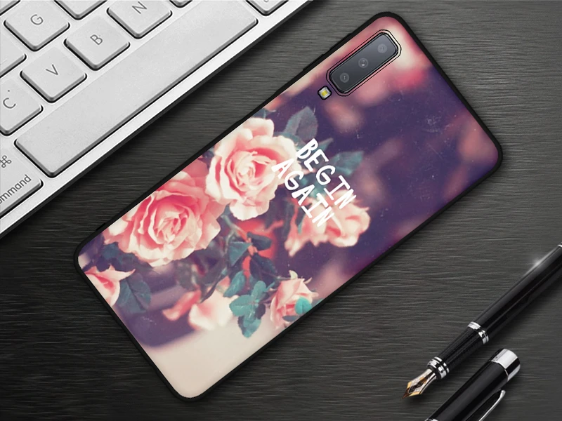 EiiMoo силиконовый чехол для телефона для samsung Galaxy A7 чехол A750F мультяшный тонкий мягкий чехол для samsung Galaxy A7