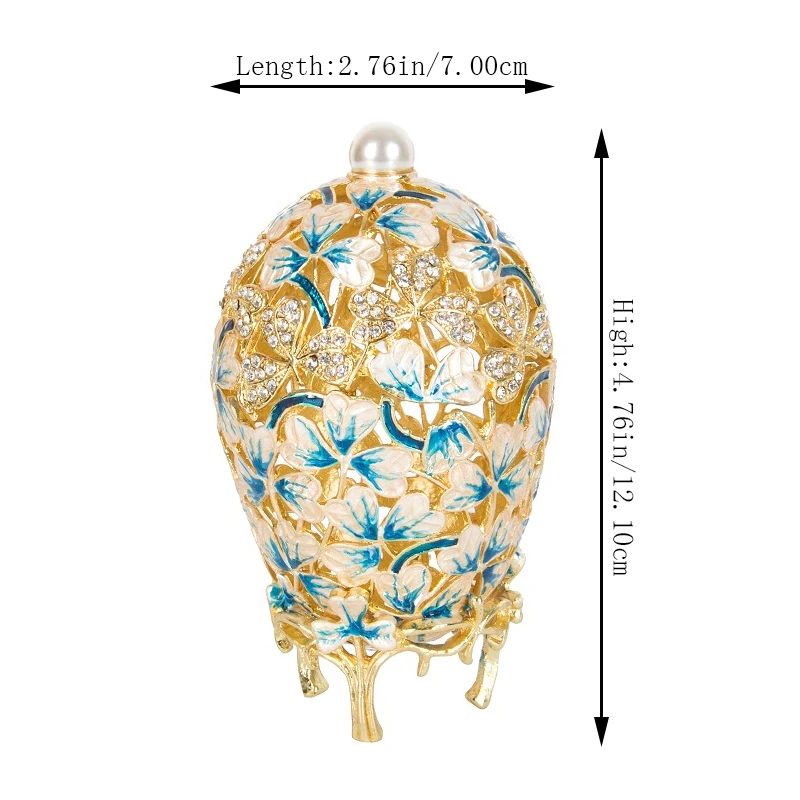 Бренд FABERGE EGG металлический материал ажурная картина с цветами ручная работа и