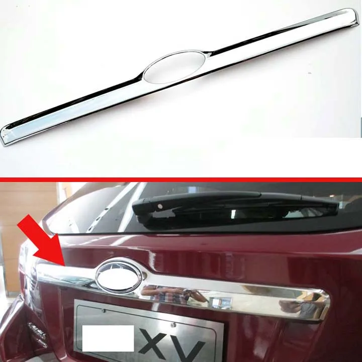 Хромированная Задняя Крышка багажника для Subaru XV 2013 2014 2015 2016 2017|Хромирование| |