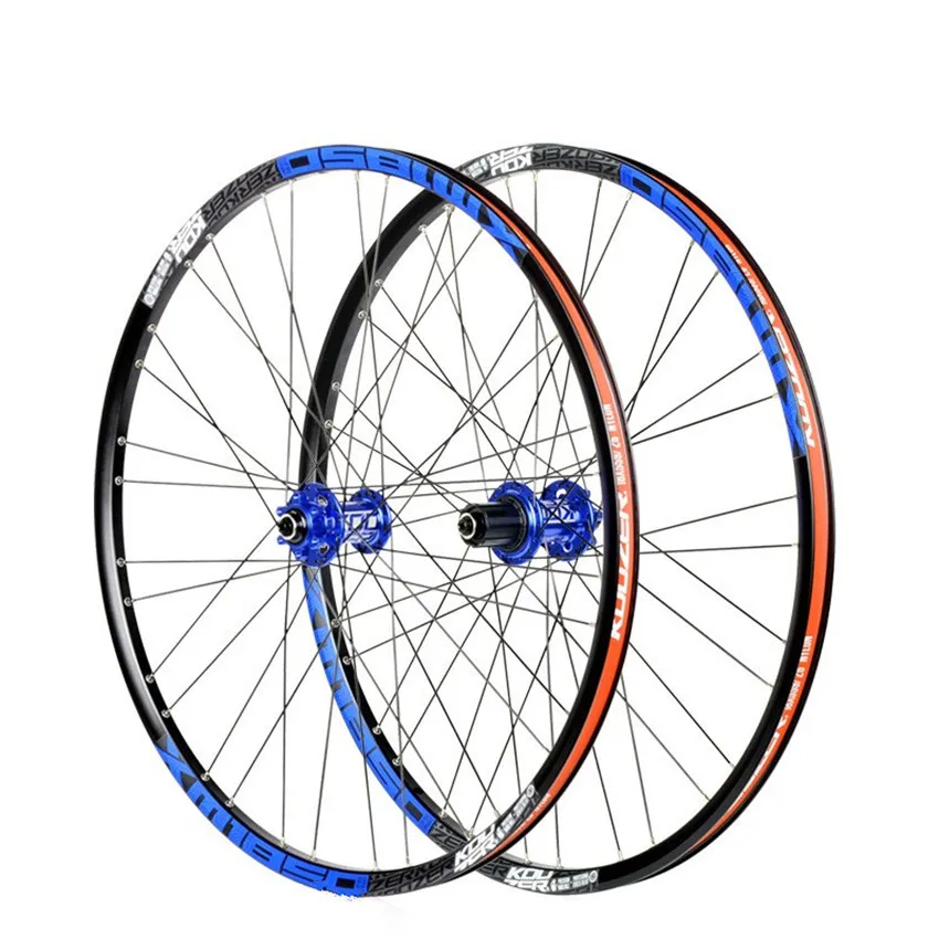 Koozer MTB комплект велосипедных колес для горного велосипеда 26/27. 5 дюймов Сверхлегкий 72 кольца быстроразъемный через ось 4 подшипника XD