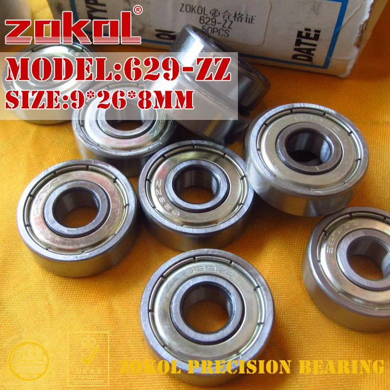 ZOKOL 629 ZZ 2RS RS подшипник 629ZZ P5Z4 629RS миниатюрный шарикоподшипник с глубоким желобом