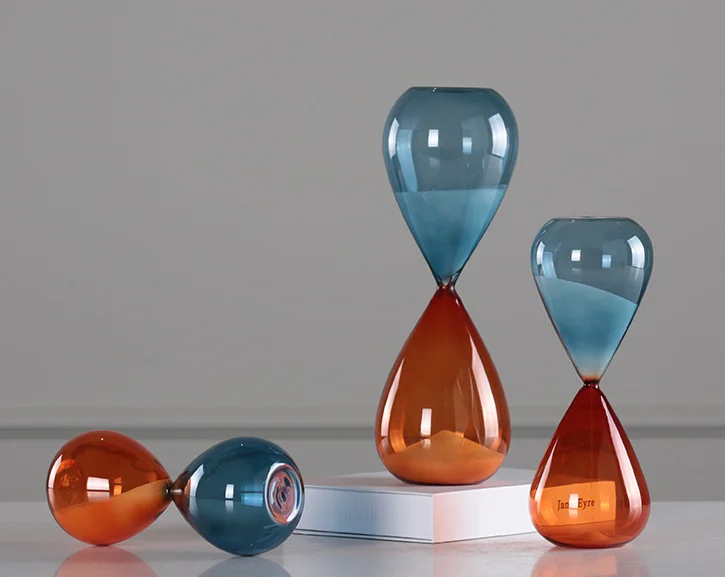 Креативные стеклянные аксессуары для украшения дома часовой стакан 15/30/60 минут