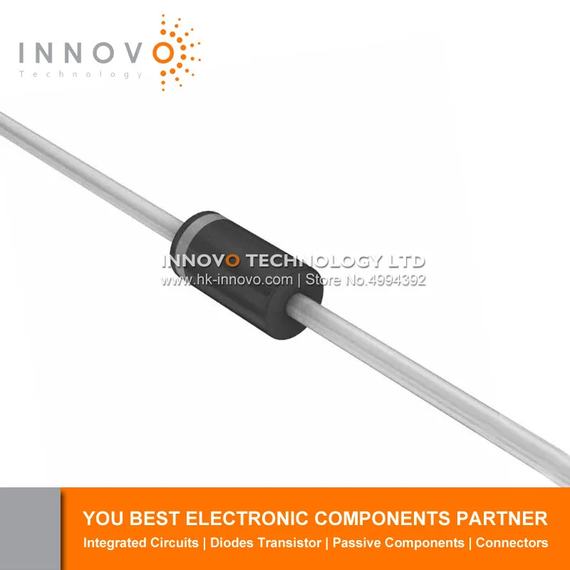 INNOVO 10 шт./лот UG1B-E3/73 UG1B-E3 Standard-through hole-100V-1A-DO-204AL DO-41 Бесплатная доставка, новинка, оригинал
