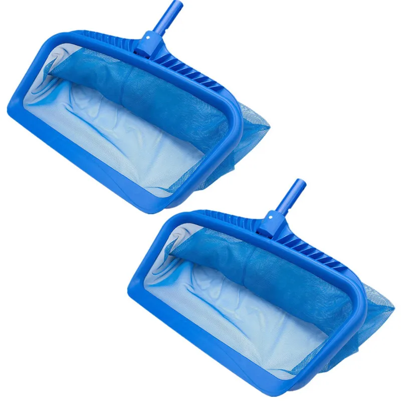 Легкая сетка для чистки бассейна 2 шт. сверхпрочная сетчатая рама сбора листьев