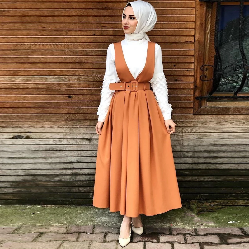 Vestidos, кафтан, абайя, турецкое мусульманское платье, женское, кафтан, марокаин, исламское платье на бретелях, летнее, Рамадан, Elbise Sukienki Eid, платья