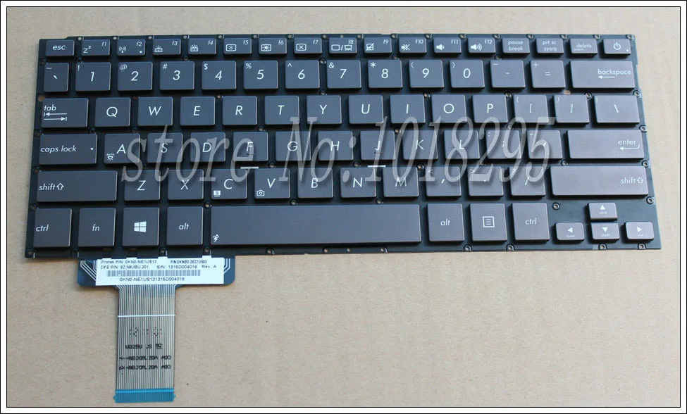 Клавиатура для ASUS NSK UQ201 0KNB0 3622US00 13150004018 0KN0 NE1US13 9Z.N8JBU.201 черная клавиатура ноутбука