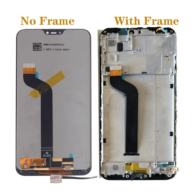 Новый дисплей для Xiaomi Mi A2 Lite ЖК сенсорный экран дигитайзер Redmi 6 Pro Замена запасные