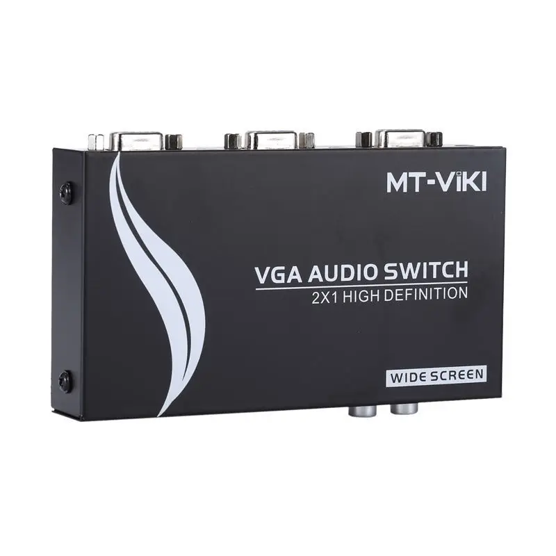 MT VIKI Maituo 15 2AV VGA видео и аудио переключатель 2 вход 1 выход 15HDF с автоматическим