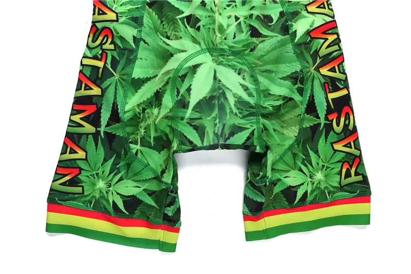 Rastaman 420 4/20 Men Bicycle kit Jersey+ bibs kits Road Track MTB Race Cut Aero Cycling Italian Clothing Quick Dry for Weed