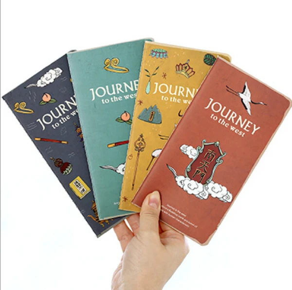 1 шт. случайный китайский великих классиков Путешествие на Запад Тетрадь дневник