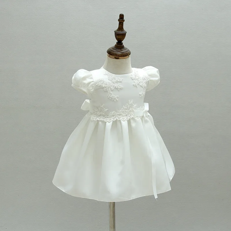 Ruthshen Vestidos De Comunion пышные платья для девочек Белый сатин бальное платье с