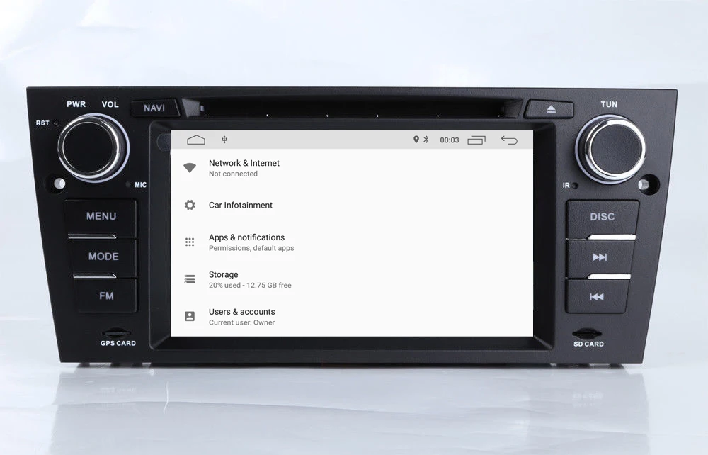 7 дюймовый Android 9 0 четырехъядерный автомобильный DVD GPS плеер для BMW E90 E91 E92 E93