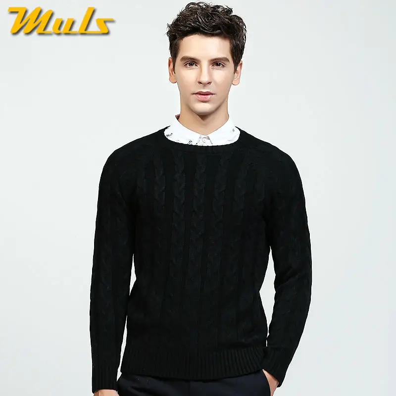 Свитер мужской шерстяной с круглым вырезом на осень/зиму|sweater turtleneck|sweater holdersweater