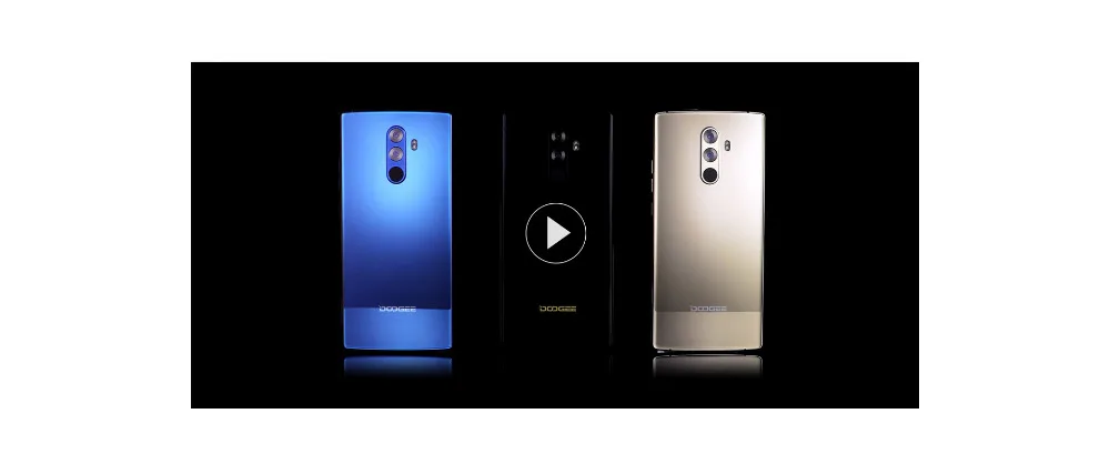 Doogee Mix 2, смартфон Helio P25, четыре ядра, 6 ГБ ОЗУ, 64 Гб ПЗУ, 16 Мп+ 13 МП, двойная камера, 5,99 дюймов, Безель, Andorid 7,1