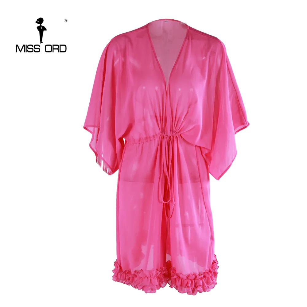 Женское платье с треугольным вырезом свободный пояс коротким рукавом и оборками