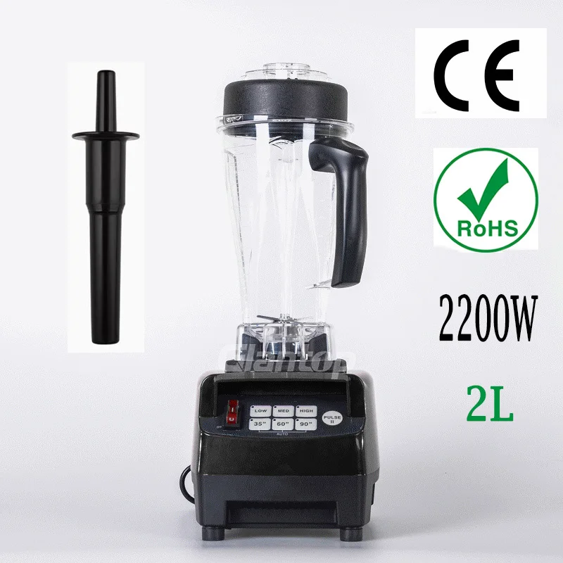 2200W New High Performance Pro Commercial Home 2L Fruit Smoothie Kitchen Blender Mixer Juicer 3HP 45000RPM | Бытовая техника